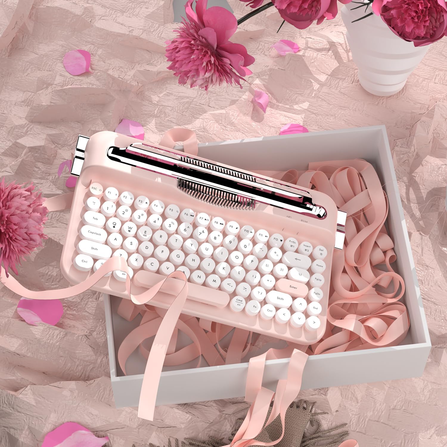 Ajazz AF84 Dual-Mode 84-Keys Membrane Keyboard