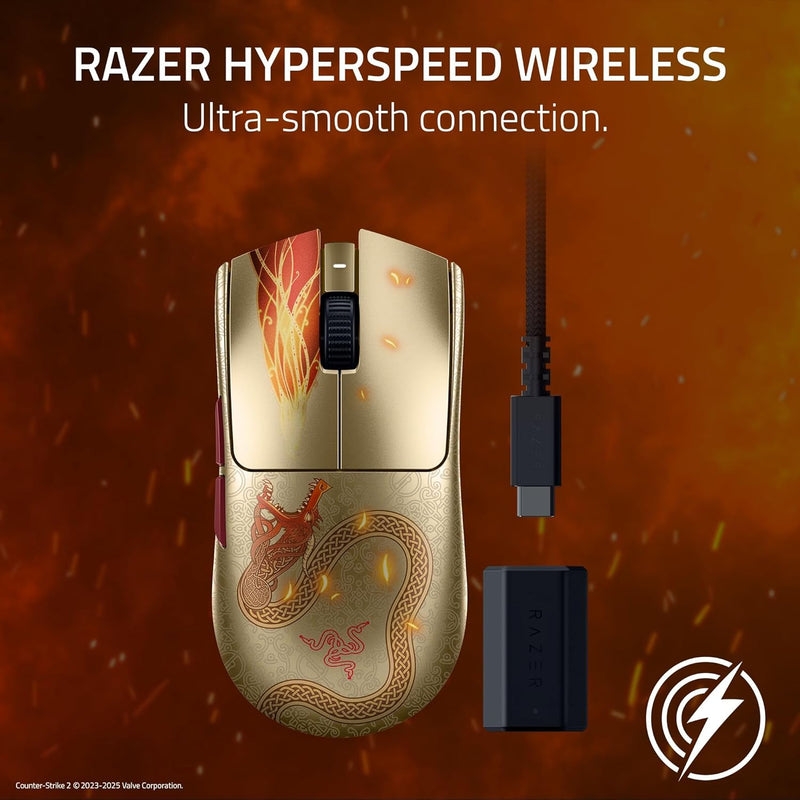 Razer Viper V3 Pro Ultra-Lightweight Hyperspeed Wireless Symmetrical Esports Mouse
