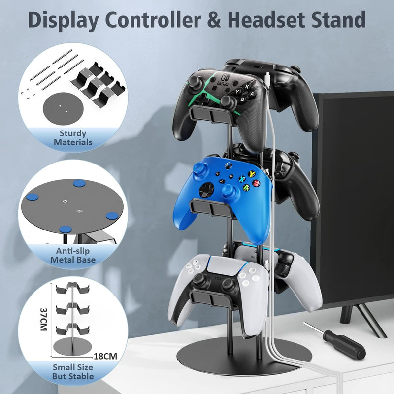 KYTOK Multiple Controller Desk Stand 3 Tiers With Cable Organizer (KT-K516)