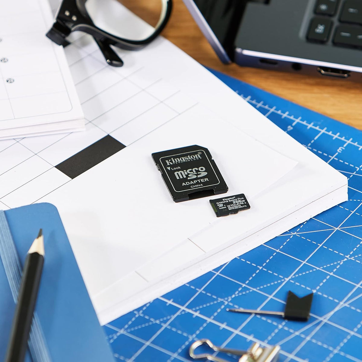 Kingston Canvas Select Plus 256GB 100MB/S Micro SD Memory Card With Android A1 Performance Class (SDCS2/256GB)