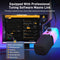 Maono PD100X RGB USB/XLR Dynamic Microphone for Game Streamers (Black)