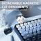 Ajazz 308I 84-Keys Bluetooth Wireless Membrane Keyboard (Mist Blue)