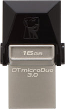 Kingston 16GB DT Microduo 3.0 OTG USB Flash Drive For Smartphones & Tablets