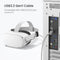 Kiwi Design Link Cable 16Ft (5M) for Meta Quest 2/3/Pro/3S/Pico 4 (White) (QC-8)