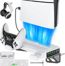 OIVO Wall Mounted Cooling Stand with Controller Charger for PS5 / PS5 Slim / PS5 Pro 