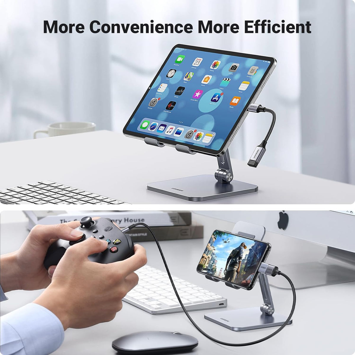 Ugreen USB-C Male to USB 3.0 A Female OTG Cable - 10CM (US378/70889)