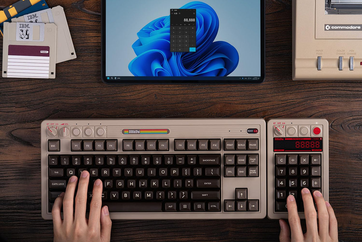 8Bitdo Retro 18 Mechanical Numpad (B5HB) | DataBlitz
