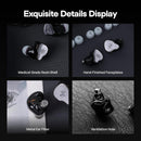Kiwi Ears KE4 Sound Redefined 2DD + 2BA Hybrid In-ear Monitor