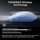 MCHOSE G3 V2 Wireless Gaming Mouse (Black, Blue, White)