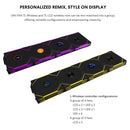 Lian Li Uni Fan TL Wireless LCD 120mm Revolutionary ARGB Triple Fan