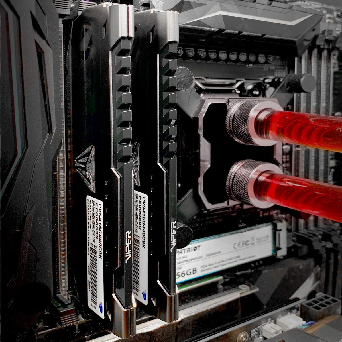Patriot Viper Steel DDR4 CL16 3200MHz UDIMM Memory | DataBlitz