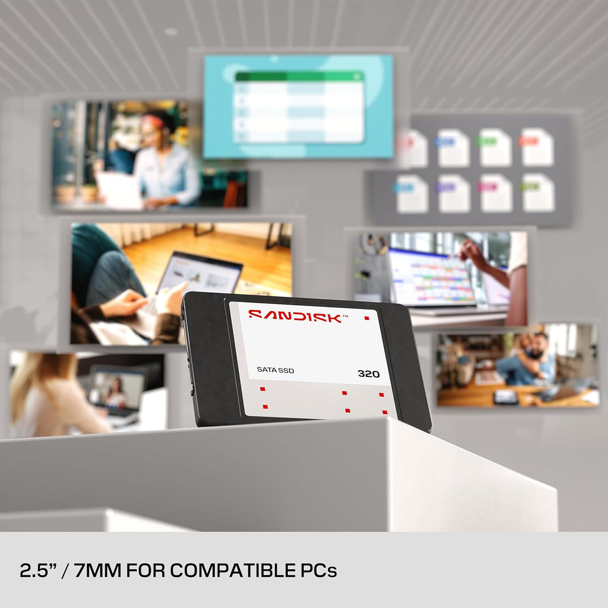 Sandisk 320 500GB SATA 2.5" 545MB/s Read Internal SSD
