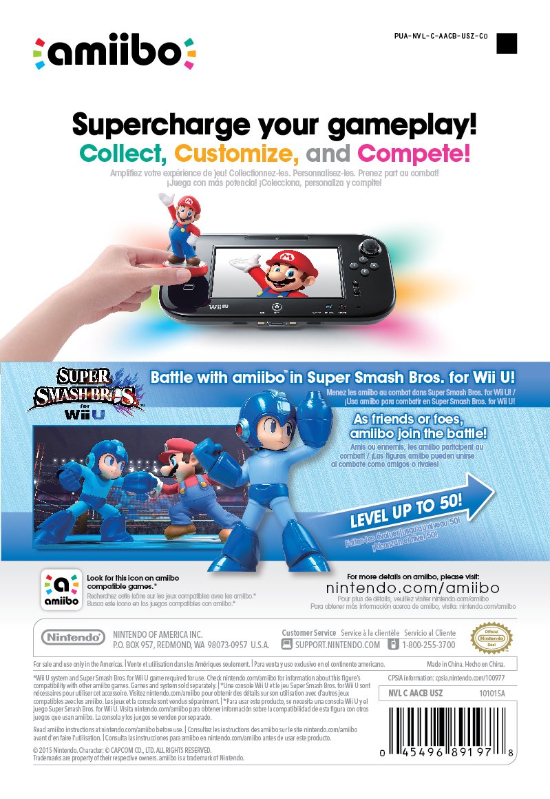 Classic Amiibo (Amiibo Super Smash Bros. series: Mega Man)