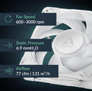 Arctic P12 Pro A-RGB 120mm A-RGB PWM Single Fan with Cable Splitter
