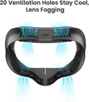 Kiwi Design V4 Ventilation Facial Interface for Meta Quest 3S (Q2-5P)