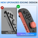 IINE Transparent PC Back Case + Silicone Joy-Pad Case Black for Nintendo Switch 2