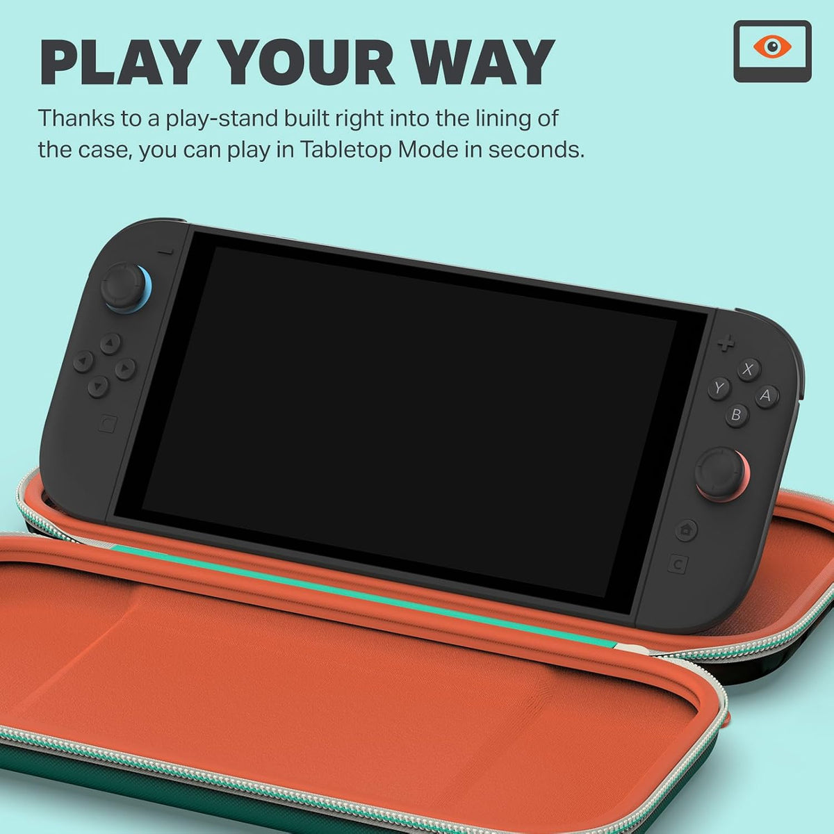 PowerA Slim Case for Nintendo Switch 2 - Splatoon Raiders (NSCS0683-01C)