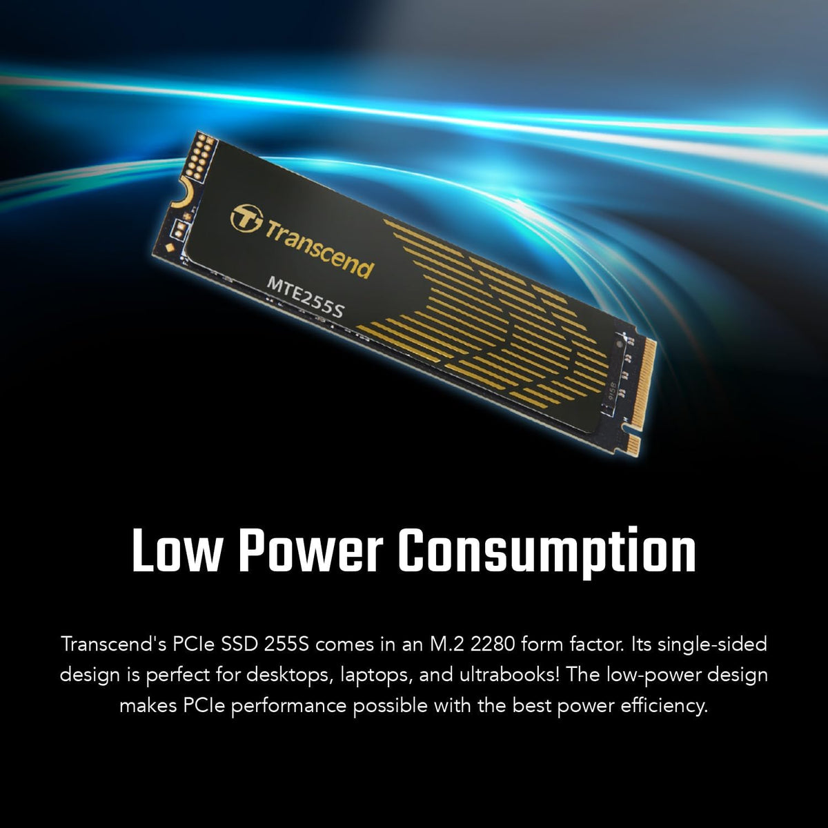 Transcend 255S PCIe NVME GEN4 X4 M.2 Internal SSD | DataBlitz