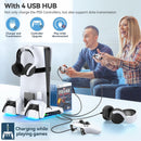 PS5 Cooling Stand With Dual Controller Charger For PS5 Digital & Disc Editions (NG-P5235X-01)