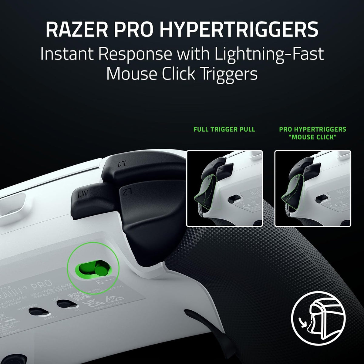 Razer Raiju V3 Pro Wireless Esports Controller for PS5 & PC