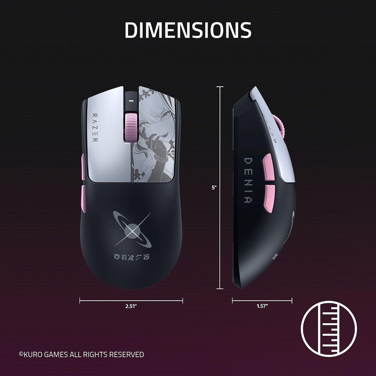 Razer Viper V3 Pro SE Ultra-Lightweight Wireless Symmetrical eSports Mouse