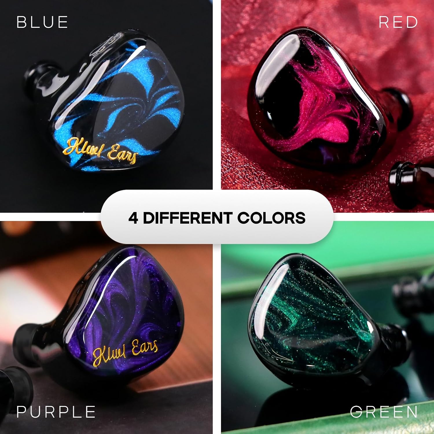 Kiwi Ears Cadenza 10mm Beryllium Dynamic Driver In-Ear Monitor