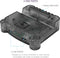 NSW HYPERKIN RETRON S64 CONSOLE DOCK FOR SWITCH TRANSLUCENT GREY (M07390-SG)