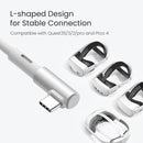 Kiwi Design Link Cable 16Ft (5M) for Meta Quest 2/3/Pro/3S/Pico 4 (White) (QC-8)