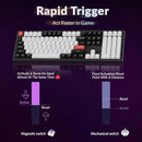 Keychron Q6 HE QMK Fully Assembled Knob RGB Full Size Wireless Custom Keyboard