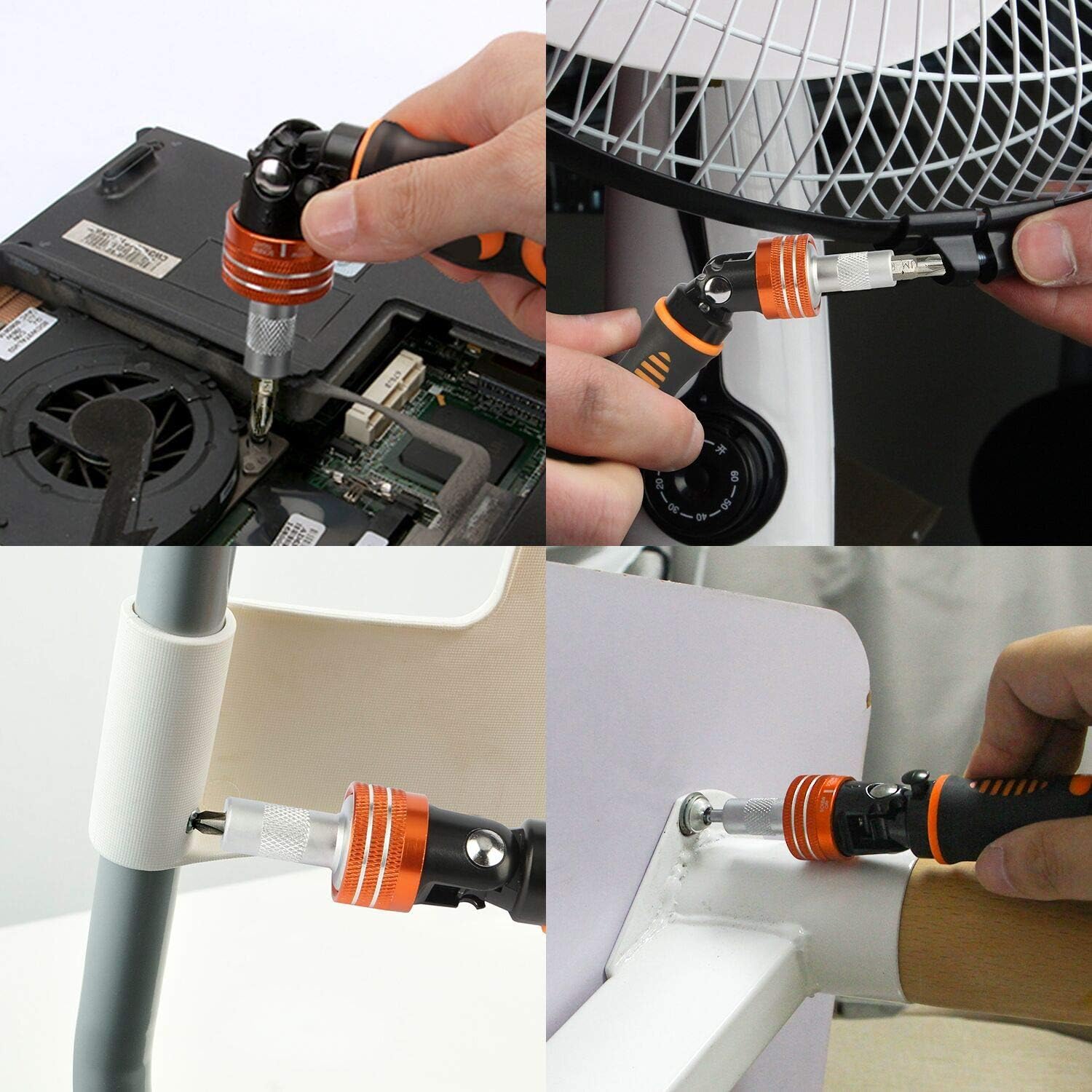 Jakemy 69-in-1 Precision Ratchet Screwdriver Set (JM-6111)