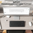 NuPhy Node75 High-Profile Hot-Swappable 82-Key Tri-Mode Wireless Mechanical Keyboard