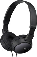 Sony MDR-ZX110AP/B Wired On-Ear Headphones With Mic (Black)