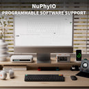 NuPhy Node100 Low-Profile Hot-Swappable Full-Size Wireless Mechanical Keyboard (Blush nano Switch)
