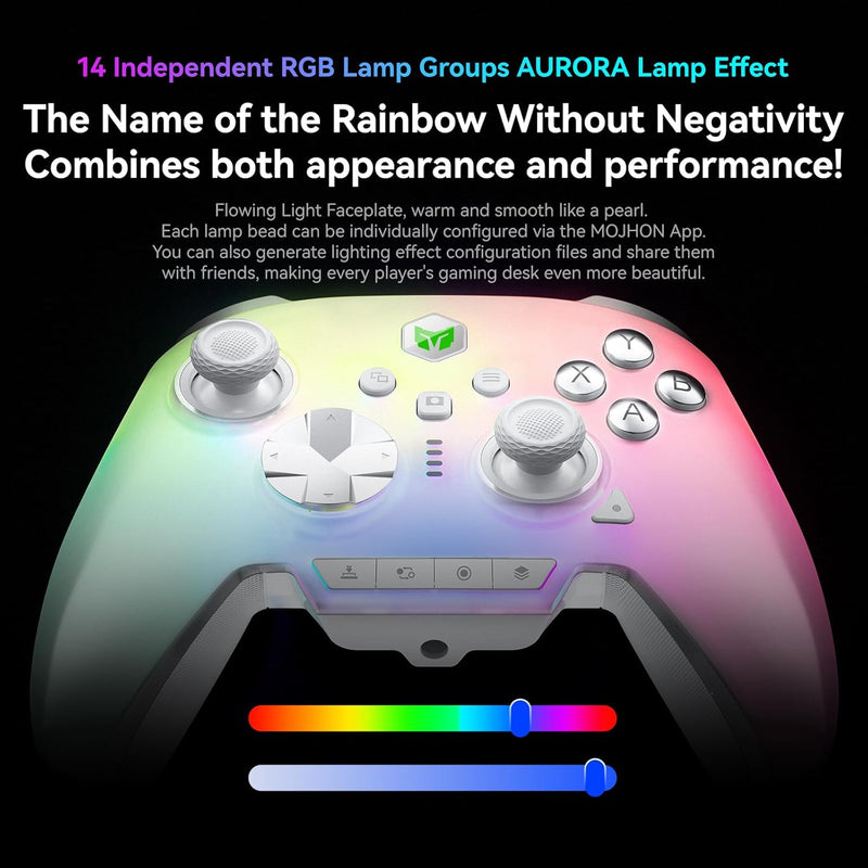 Bigbig Won Rainbow 3 Wireless Gaming Controller for Win 10&11 / Switch / Switch 2 / Android / iOS