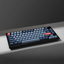 Keychron V1 Max QMK/VIA Fully-Assembled with Knob Hot-Swappable RGB Backlight 75% Wireless Custom Mechanical Keyboard - Carbon Black 