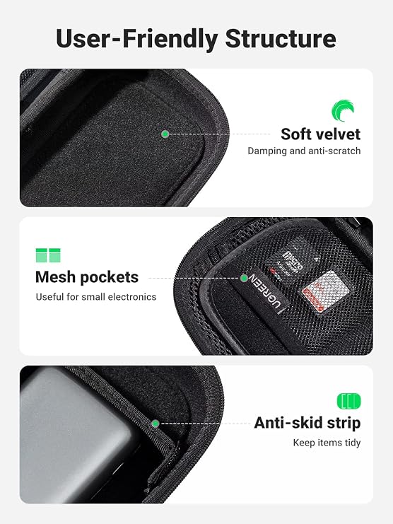 Ugreen Electronic Accessories Travel Organizer Case