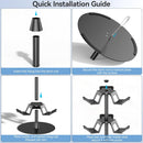 OIVO Controller & Headset Stand 3 Tiers (Black) (IV-P5425-3T)