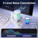 Maono DM40 Pro Wireless RGB Condenser Gaming Desktop Microphone