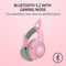 Razer Kraken Kitty V2 BT Wireless Bluetooth RGB Headset w/ Kitty Ears (Quartz)