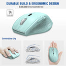 E-Yooso E-1010 Wireless Mouse (Sky Blue)