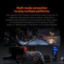 Bigbig Won GALE Hall Wireless Gaming Controller with Smart Charging Stand for Win 10&11 / Switch / Android / iOS (Black, White)