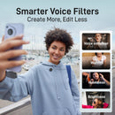 Maono Wave T5 WM650 PB2 AI Wireless Lavalier Microphone for Lightning /iPhone 14/13/12/11
