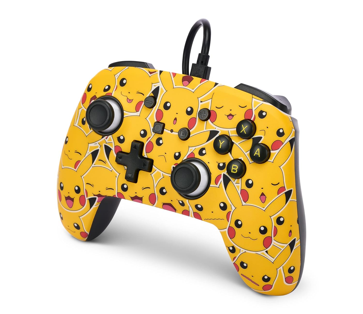Power A NSW Enhanced Wired Controller Pikachu Moods For Nintendo Switch