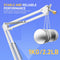 Maono DM40 Pro S Wireless RGB Condenser Gaming Desktop Microphone with Boom Arm 