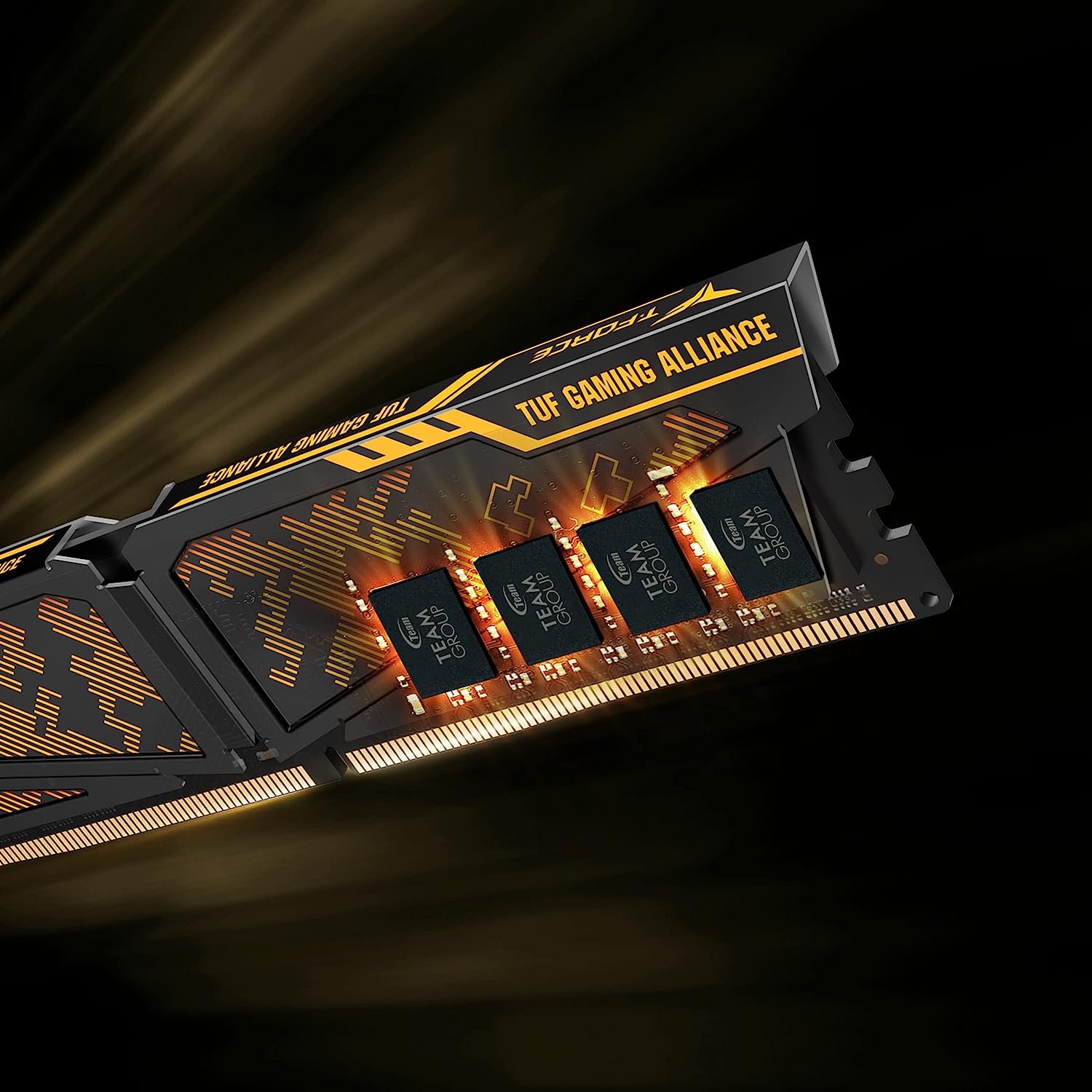 Teamgroup T-Force Vulcan TUF Gaming Alliance 16GB (2X8GB) DDR4 3200MHZ Desktop Memory | DataBlitz