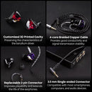 Kiwi Ears Cadenza 10mm Beryllium Dynamic Driver In-Ear Monitor