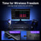 Maono DM40 Pro Wireless RGB Condenser Gaming Desktop Microphone