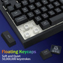 Redragon Crescent K524-RGB 75% Wired Gaming Keyboard With Macro Keys