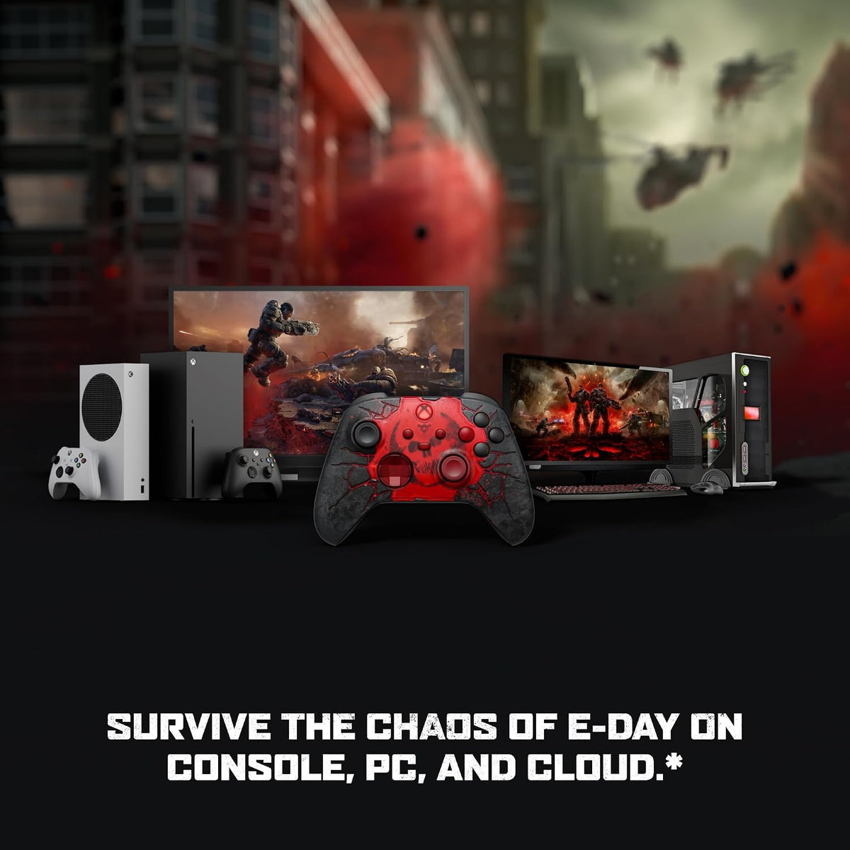 Xbox Wireless Controller Gears of War E-Day Limited Edition (Asian)