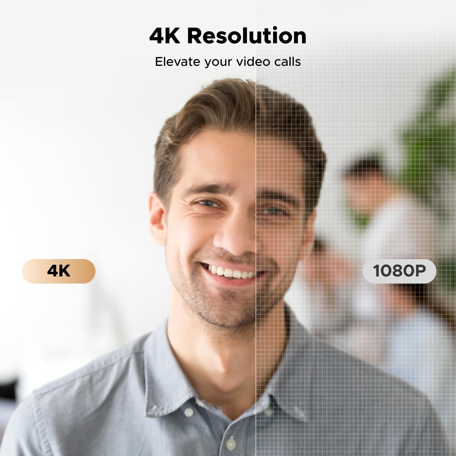 Ugreen 4K 30FPS USB Ultra HD Webcam (CM831/65381)